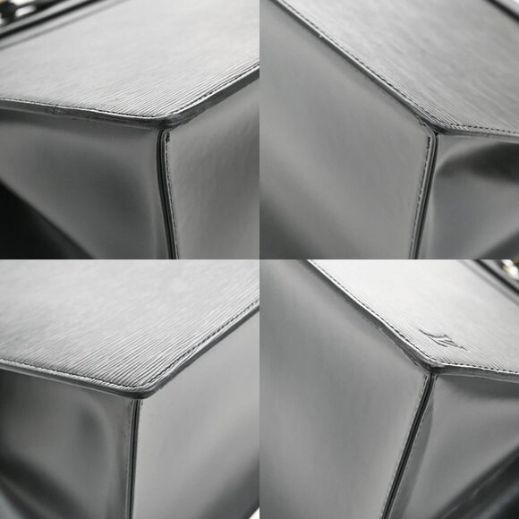 LOUIS VUITTON LV Logo Riviera Hand Bag Epi Leather Black France - Picture 14 of 16